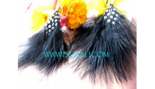 Drop Earrings Feather