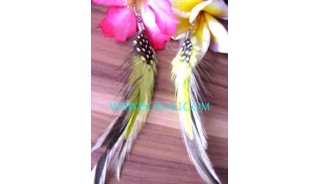 Earring From Feather