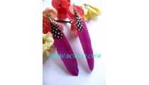 Feather Earring Fashion