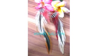 Feather Earrings Bali