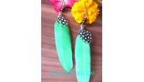 Feather Earrings For Fashion