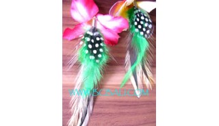 Mix Birds Feather Earrings