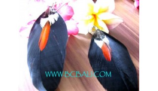 Women Earring By Feather