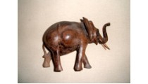 Elephant Wooden Carving