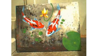 Animal Fish Wall Painting