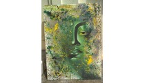 Budha Abstract Face