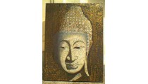 Budha Face Bali Painted