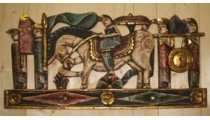 Animal Carving Wall Hanging