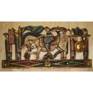 Animal Carving Wall Hanging