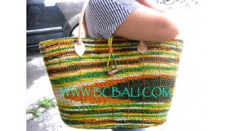 Bali Straw Handbags