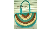 Casual Straw Handbags Colour