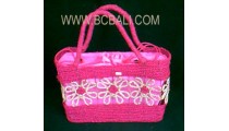 Casual Woman Straw Bag