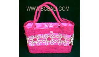 Casual Woman Straw Bag