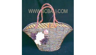 Classic Straw Woman Bag