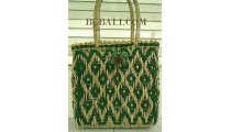 Fashion Straw Handbags Handmade