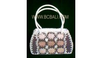 Handbag Fashion Leave Handmade