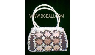 Handbag Fashion Leave Handmade