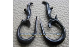 Horn Carving Tribal Designer Hooked