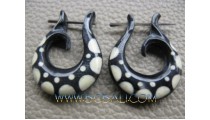 Horn Earring Tattoo Tribal