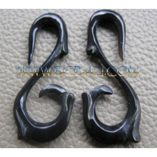 Horn Hooked Carved Taboo