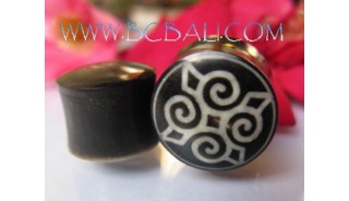 Horn Tattoo Plug Tribal Extreme