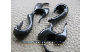 Natural Horn Earring Tribal