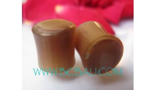 Natural Horn Plugs Tribal