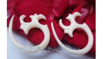 Nature Bone Earring Tribal