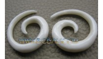 Solid Bone Tribal Earring Suitable