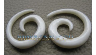 Solid Bone Tribal Earring Suitable