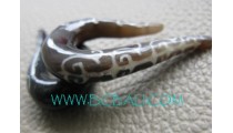 Tattoo Crafted Horn Tribal Sickles Claw