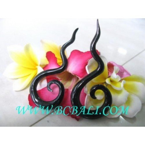 Horn Tribal Piercings curly motive of horn piercing handmade