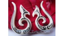 Unique Tribal Bone Earring