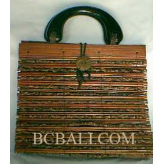 Bags Bamboo Natural Map