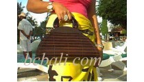 Handbags Bamboo Oval