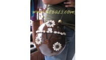 Casual Cosmetic Purses Coco Shells