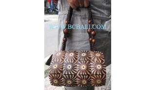 Casual Wooden Handbags Coco