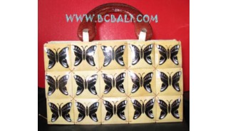Coconut Bags Airbrush Butterfly