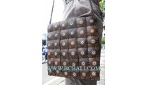 Coconut Carving Casual Handbags