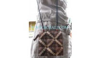 Coconut Casual Wooden Bags