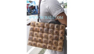 Ladies Carving Coco Handbags