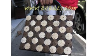 Ladies Casual Coconut Wooden Bags