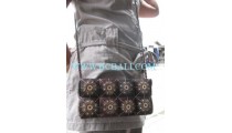 Ladies Coco Coin Carved Bags