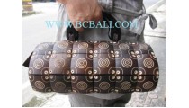 Natural Carving Wooden Bag