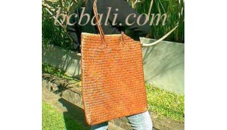 Beach Handbags Rattan