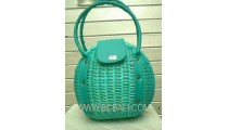 Exotic Rattan Handbag