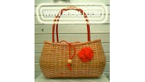 Handbag Handmade Rattan Fashion