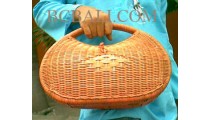 Handbags Rattan Cousmetic