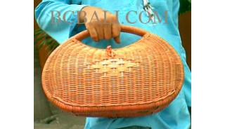 Handbags Rattan Cousmetic