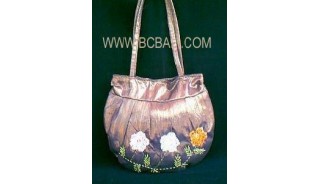 Cotton Bag With Beads